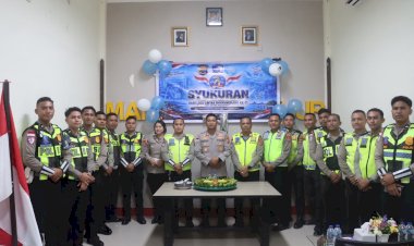 Syukuran-Hari-Lalu-Lintas-Bhayangkara-ke-71,-Kapolres-Manggarai-Timur-Tekankan-Integritas-dan-Pelayanan-Prima