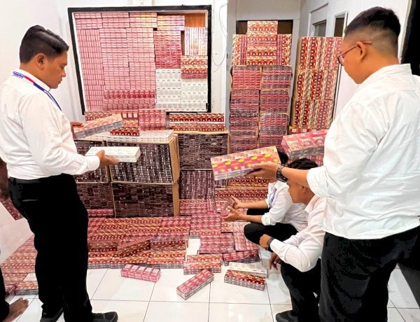 Ditreskrimsus Polda NTT Bongkar Dugaan Peredaran Rokok Ilegal di Empat Kabupaten, Ribuan Bungkus Diamankan