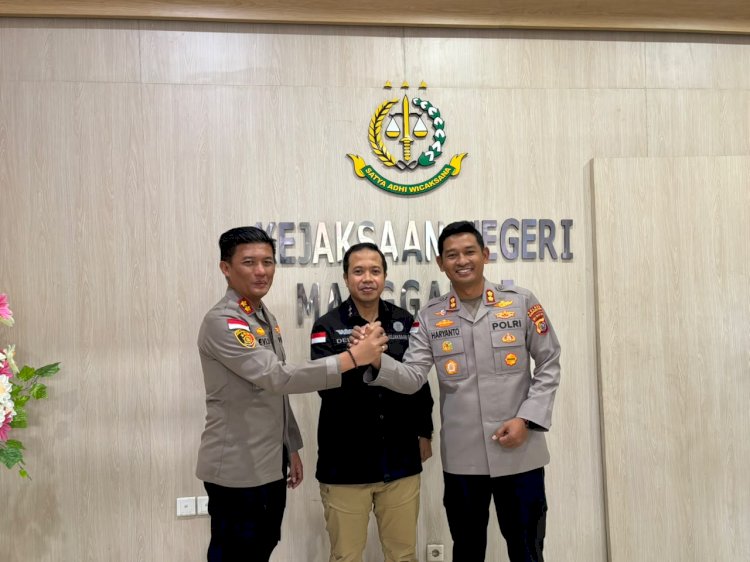 Perkuat Sinergitas Penegakan Hukum, Kapolres Manggarai Timur dan Kapolres Manggarai Silaturahmi ke Kejari Manggarai dan Kodim 1612/Manggarai