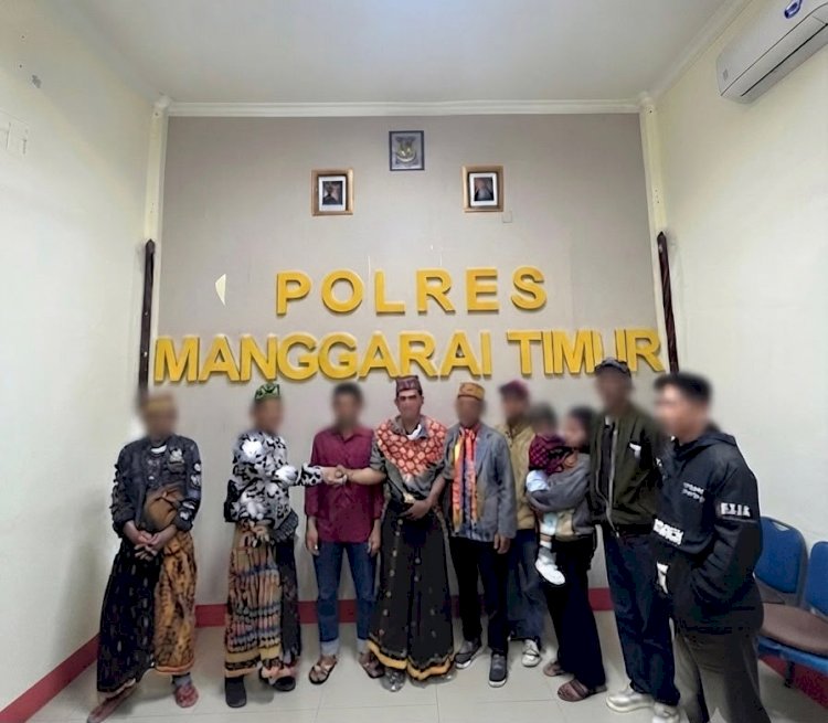 Polres Manggarai Timur Tindak Lanjuti Laporan Perzinahan Secara Profesional, Diselesaikan Melalui Keadilan Restorative Justice